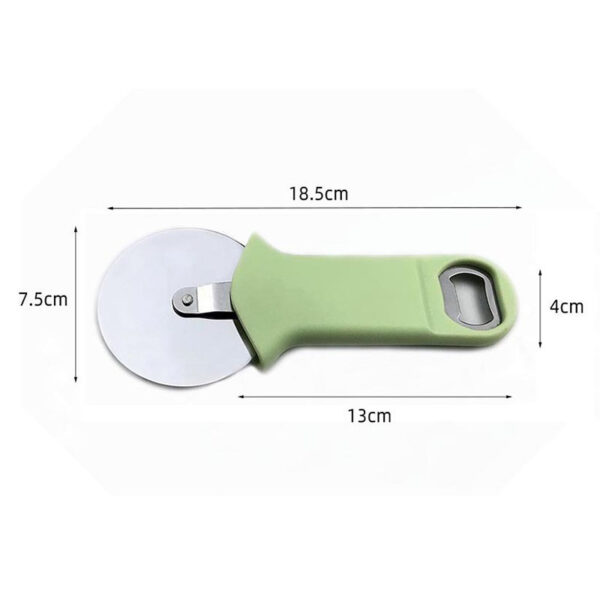 2 in 1 Pizza Cutter with Bottle Opener WPC053 - Image 2