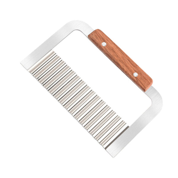 Potato Cutter with Wood Handle WPT017