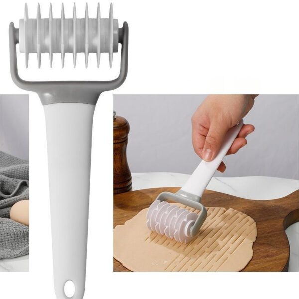 Plastic Noodle Cutter Pizza Dough Roller Cutter Set WNC153 - Image 4